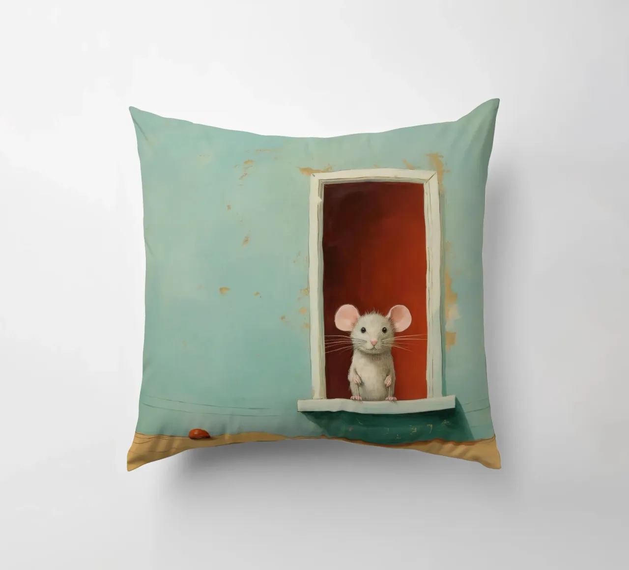 Mouse minimale 3 cuscino da Minimal Animal Art