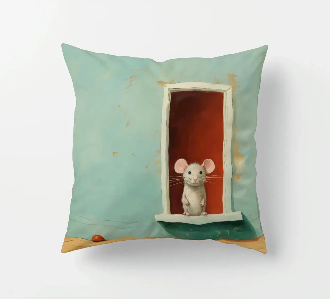 Mouse minimale 3 cuscino da Minimal Animal Art