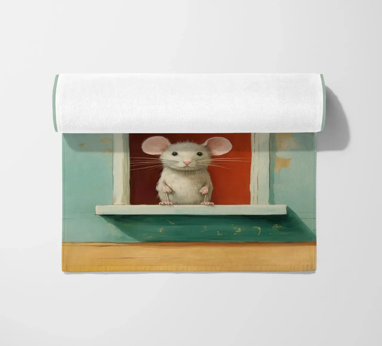 Minimal Mouse telo mare da Minimal Animal Art