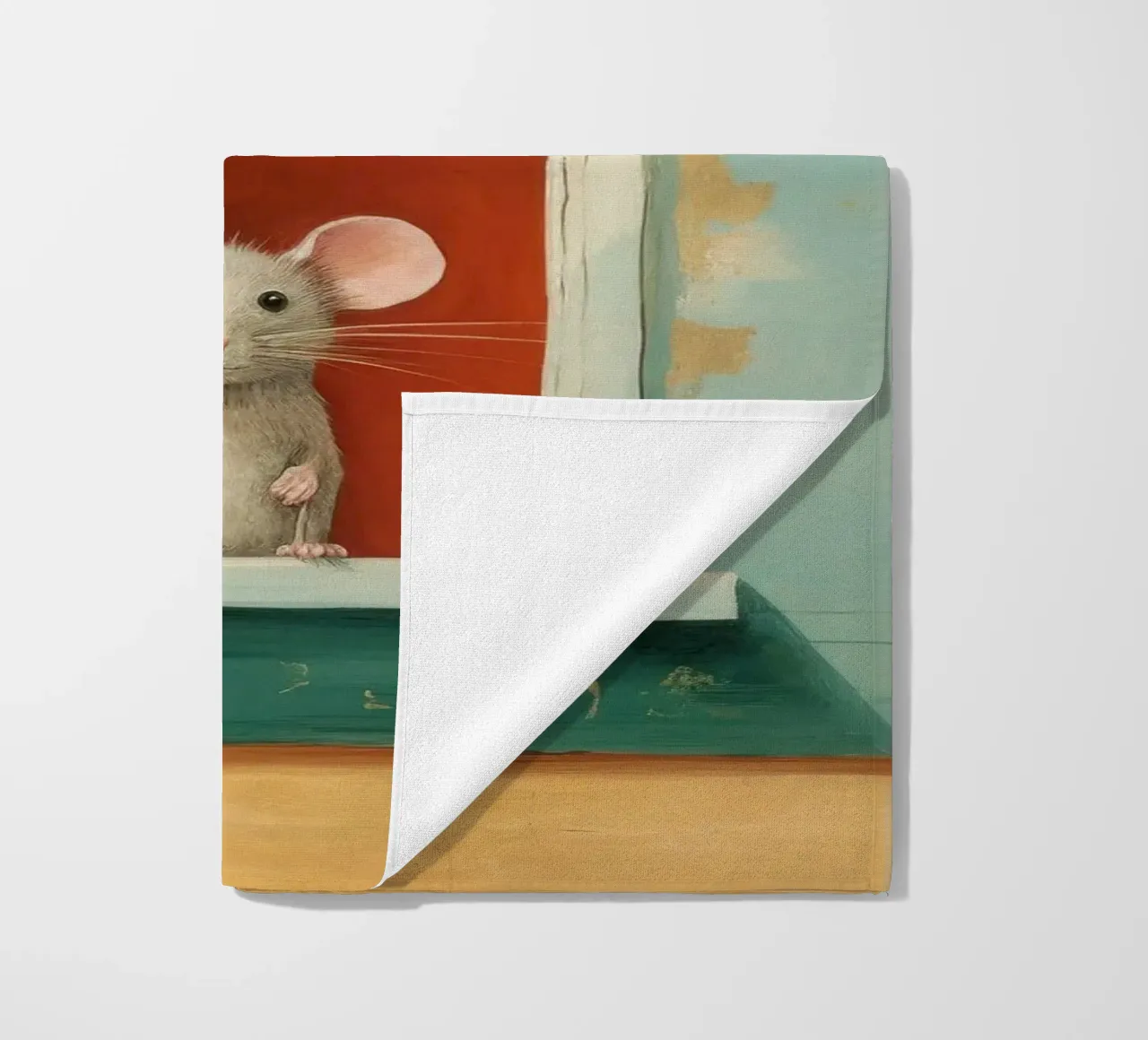 Minimal Mouse telo mare da Minimal Animal Art