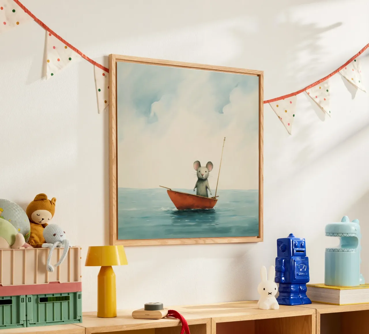 Minimo Mouse plexiglass da Minimal Animal Art