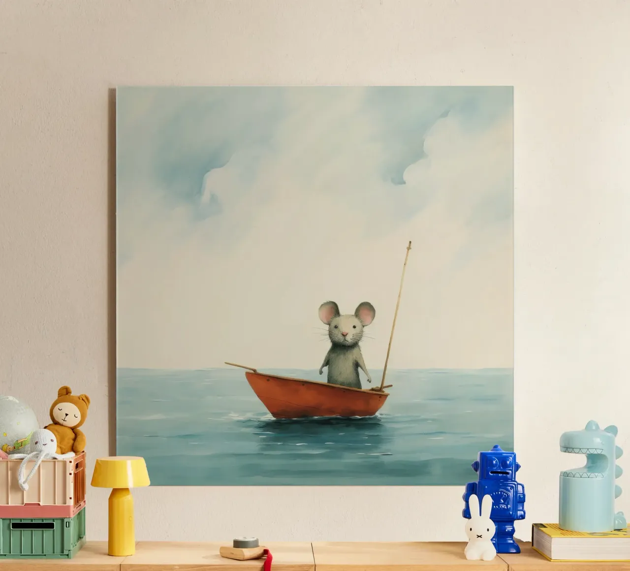 Minimo Mouse plexiglass da Minimal Animal Art