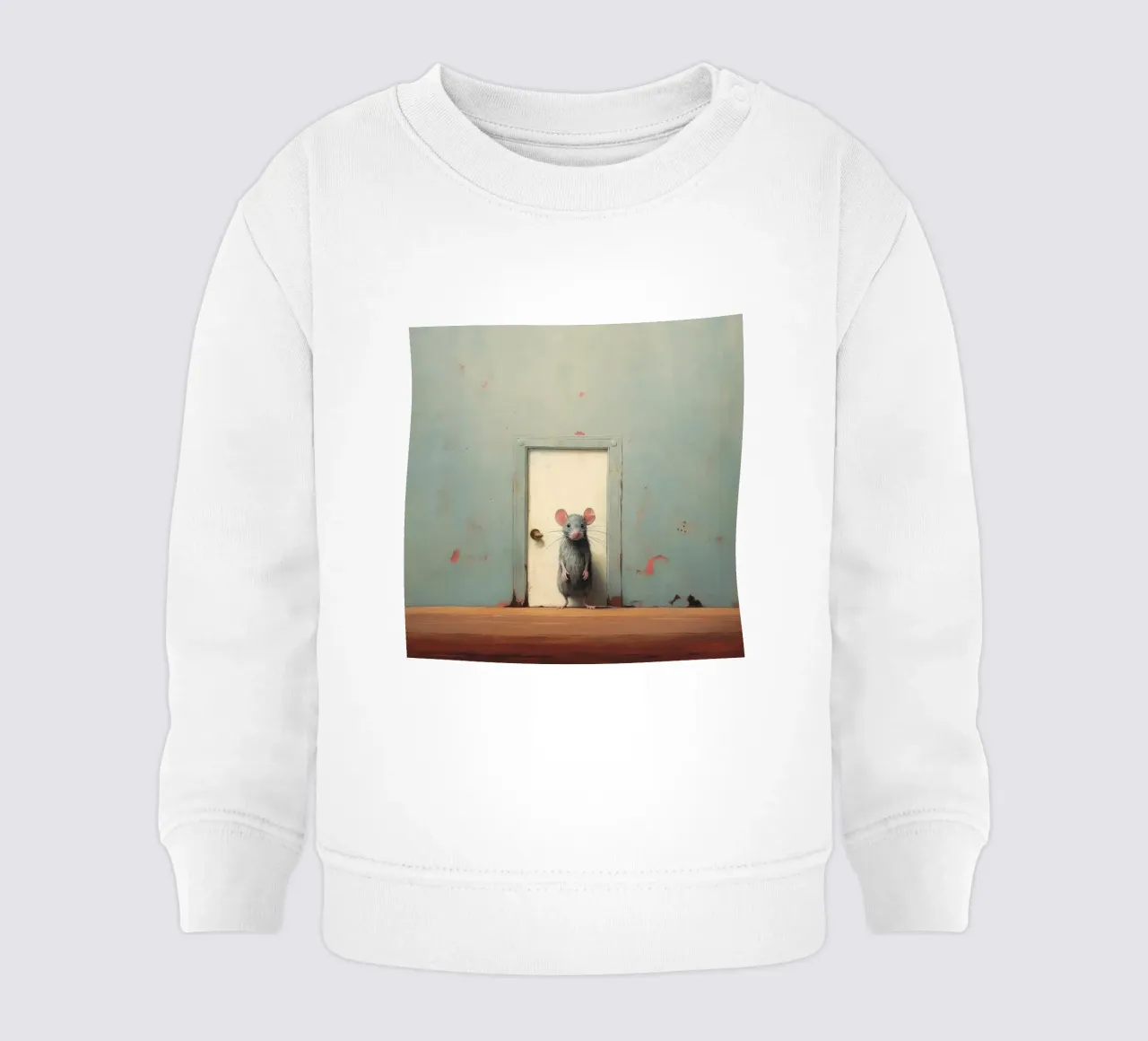 Mouse minimo 1 felpa neonato da Minimal Animal Art
