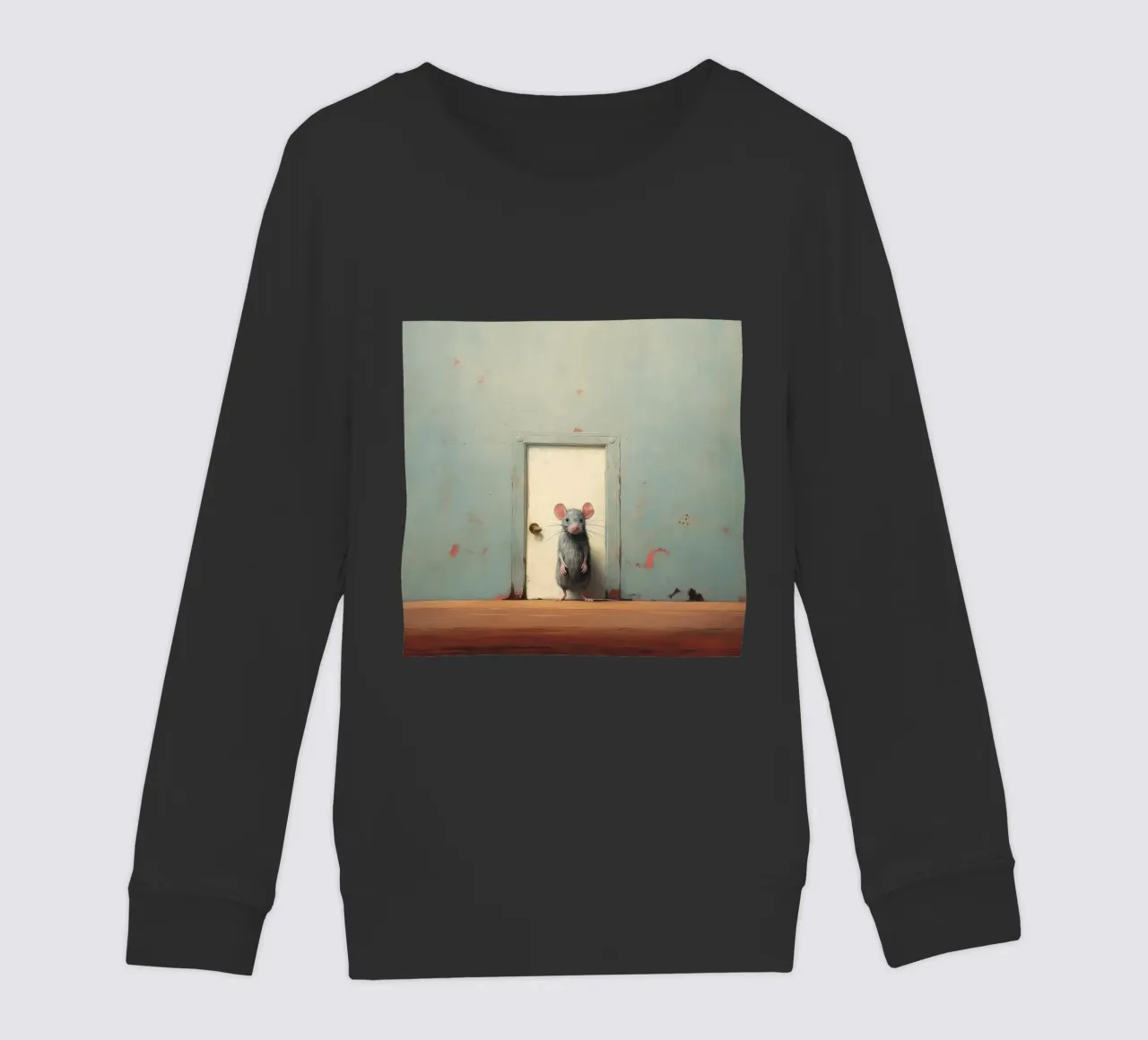 Mouse minimo 1 felpa bambino da Minimal Animal Art