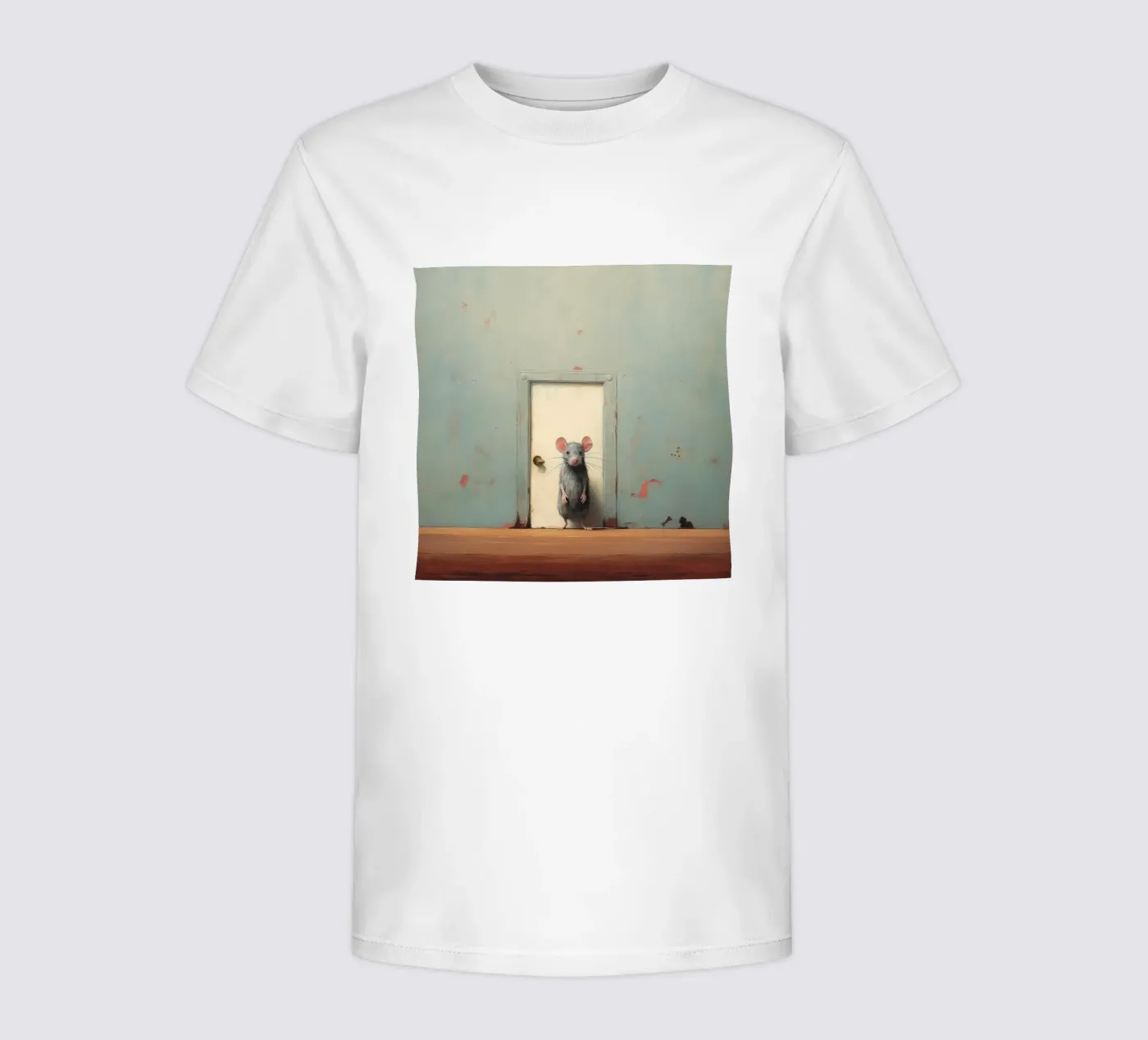 Minimo Mouse t-shirt bambini da Minimal Animal Art