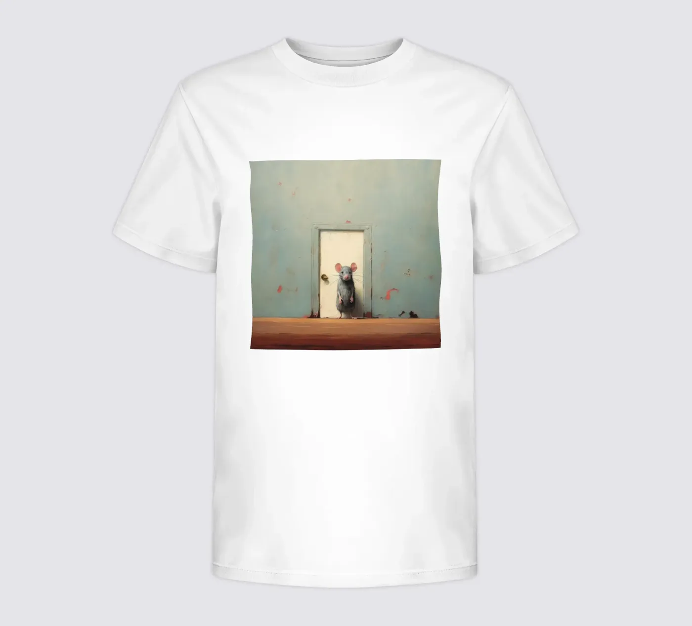 Minimo Mouse t-shirt bambini da Minimal Animal Art
