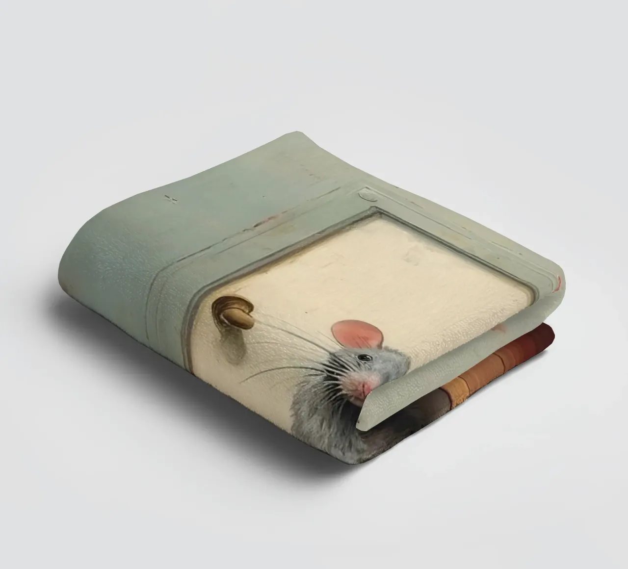Mouse minimo 1 asciugamano da bagno da Minimal Animal Art