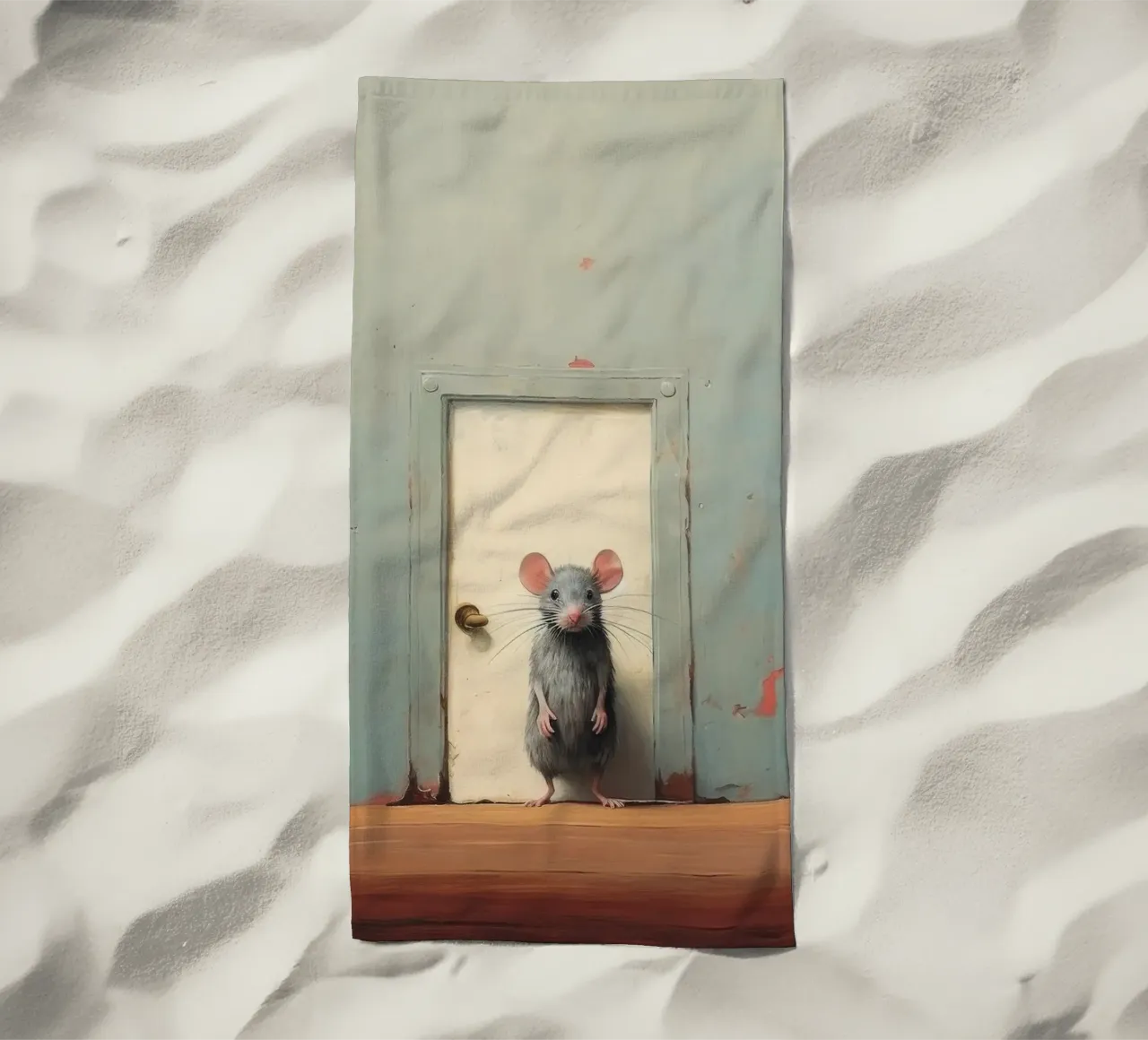 Mouse minimo 1 telo mare da Minimal Animal Art