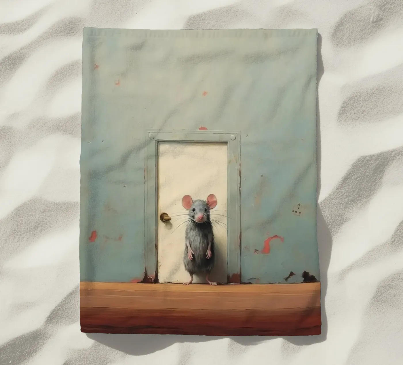 Minimo Mouse telo mare da Minimal Animal Art
