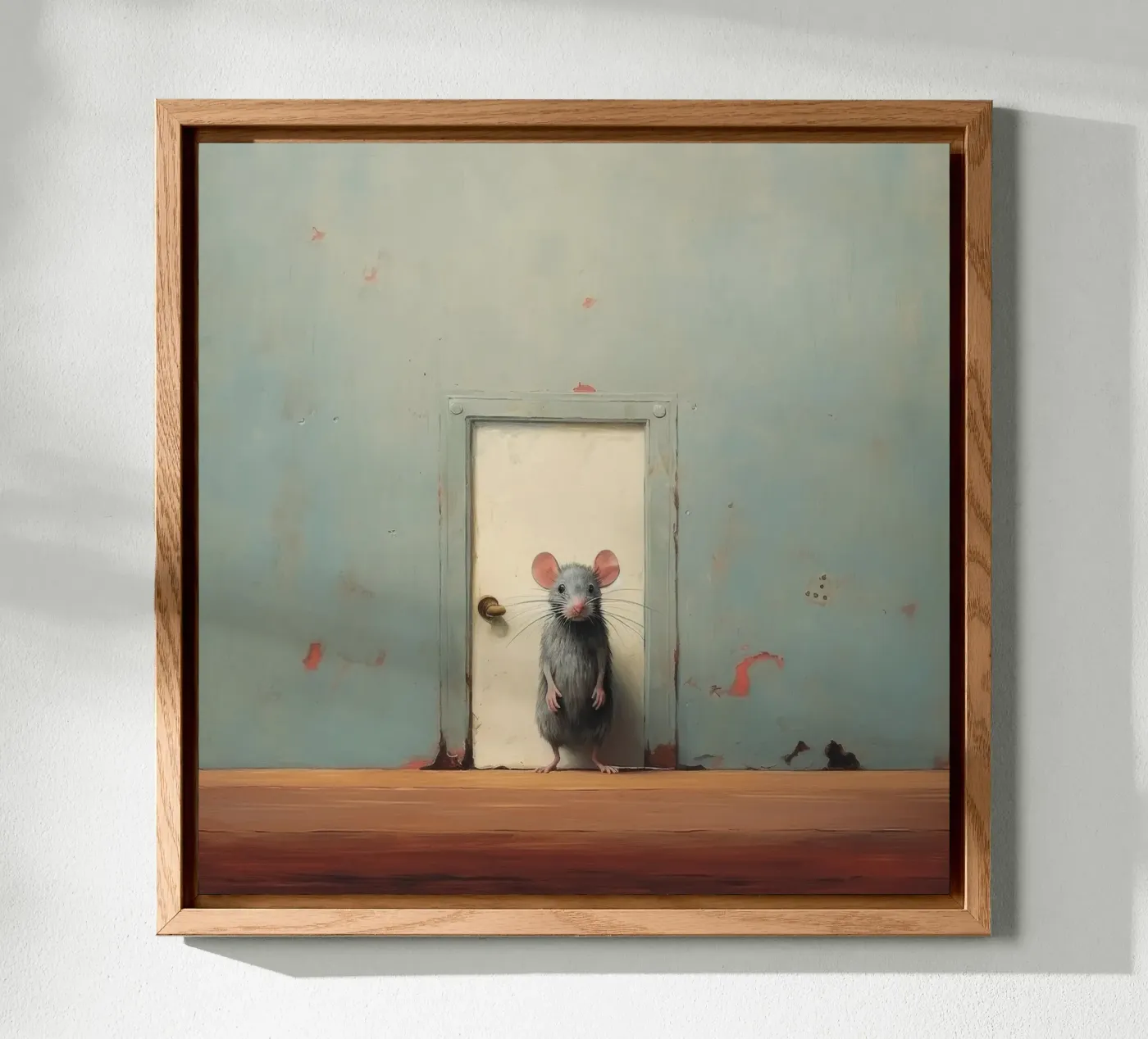 Minimo Mouse pannello forex da Minimal Animal Art