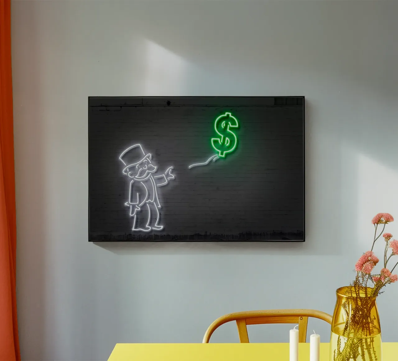 Dollar Balloon plexiglass da Octavian