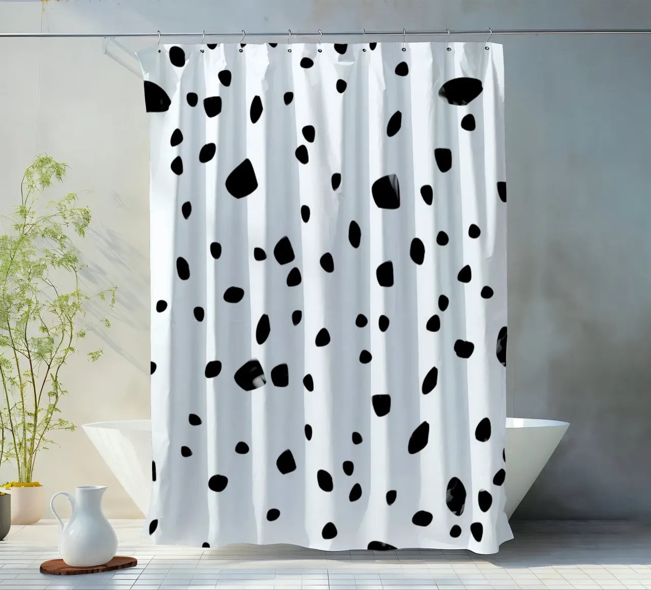 Universe shower curtain by Studio Nahili