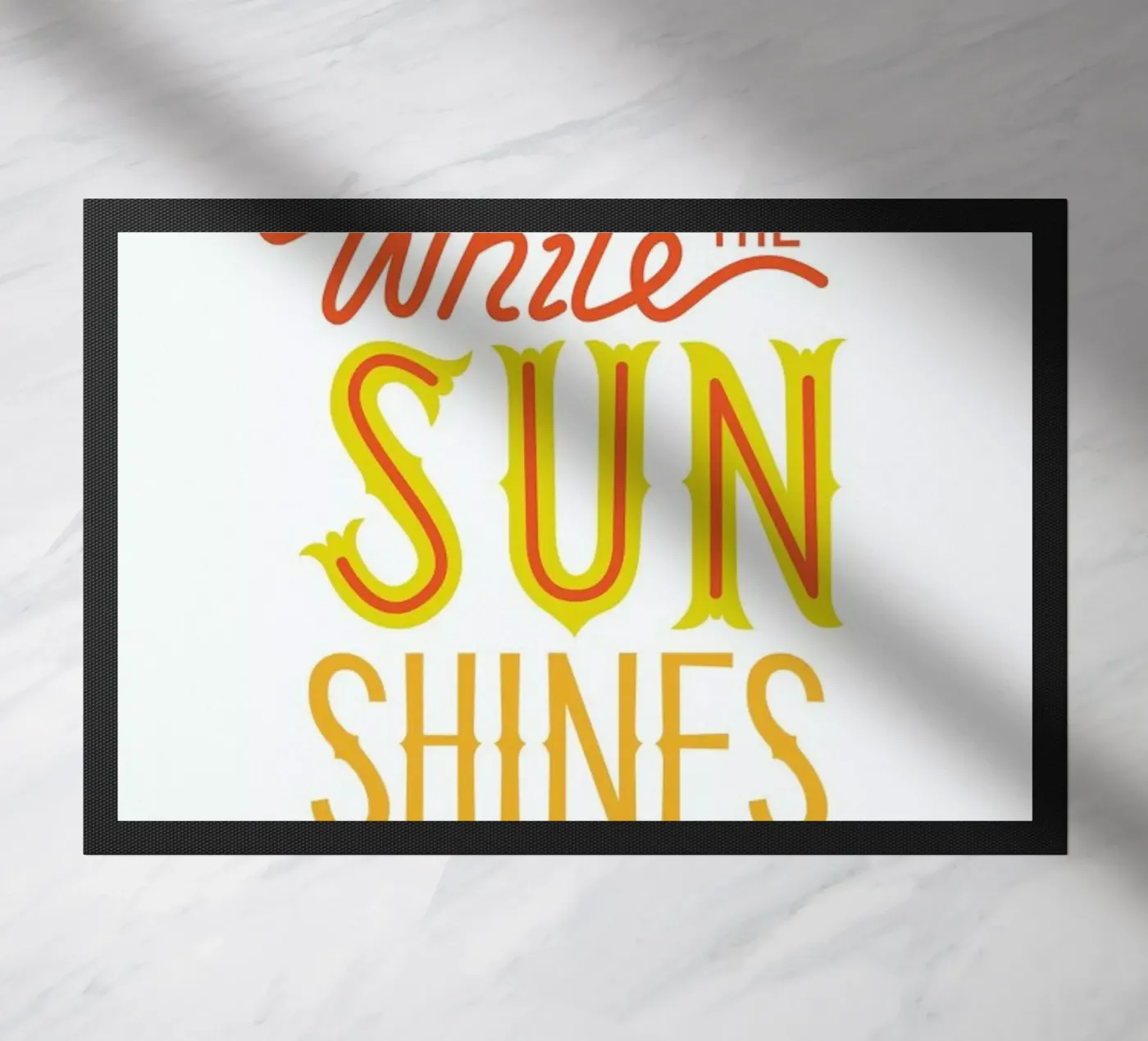 Hay deurmat van Chris Wharton