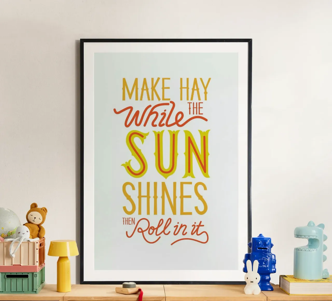 Hay poster con telaio in alluminio da Chris Wharton