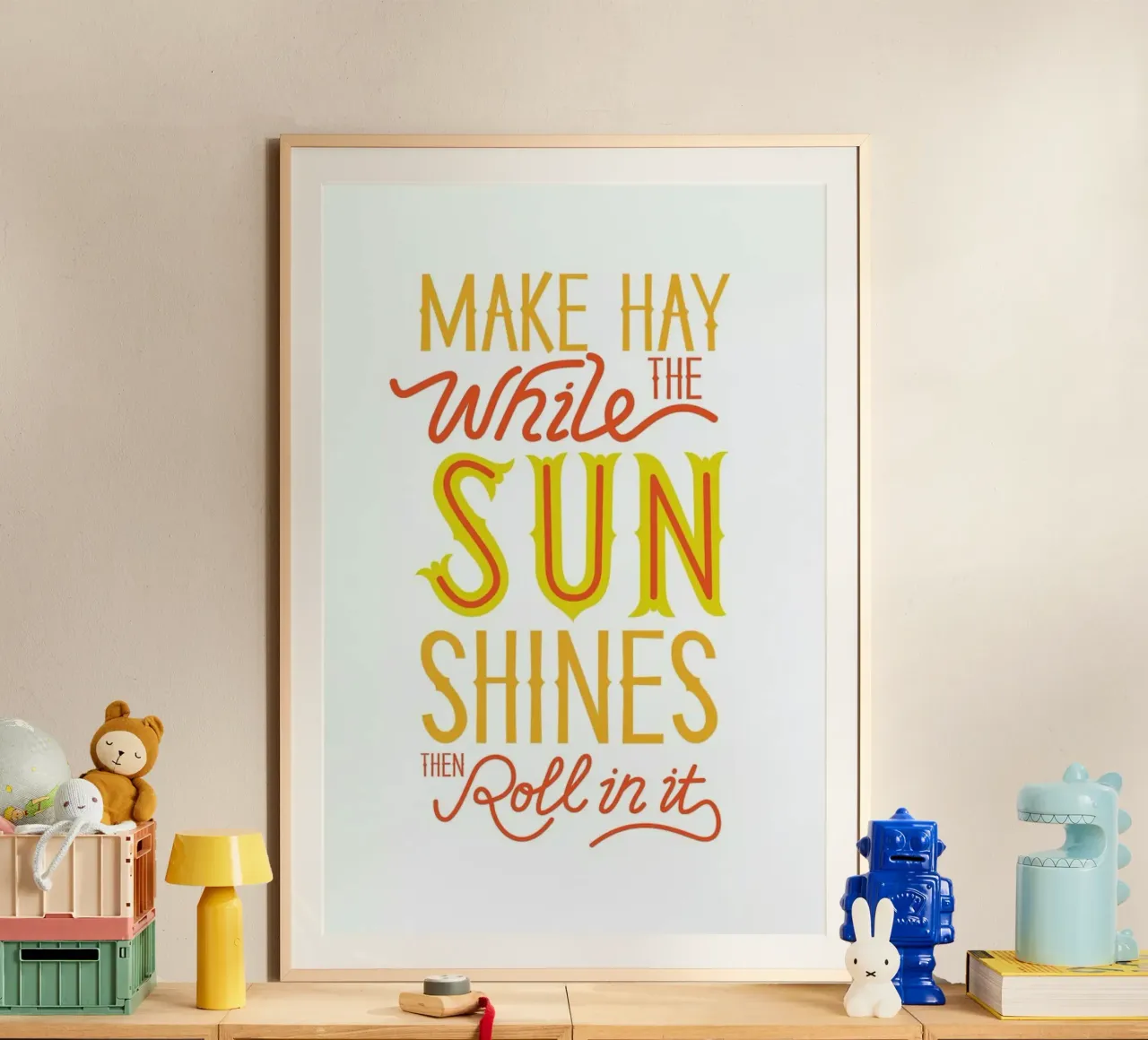 Hay poster con telaio in alluminio da Chris Wharton