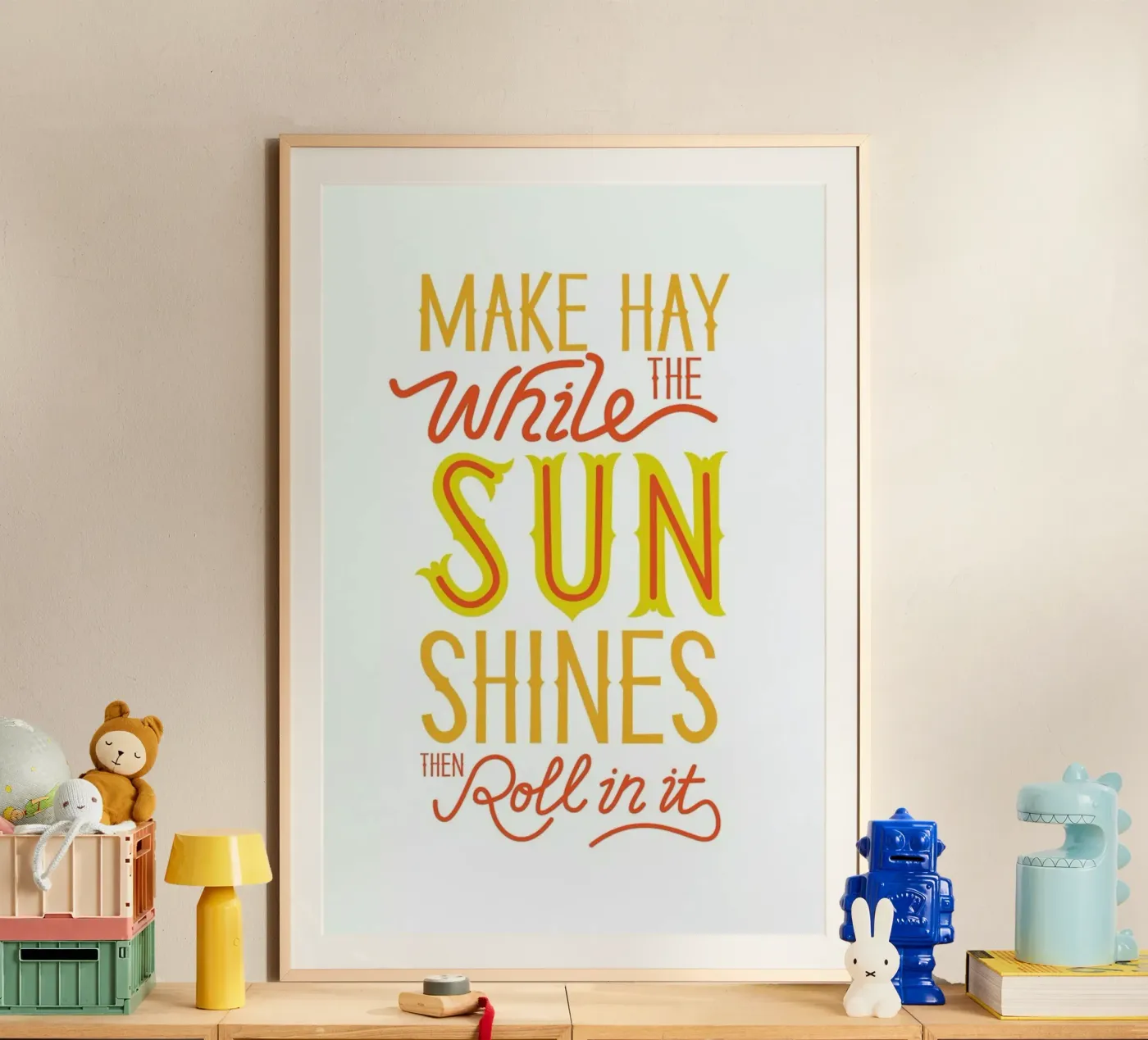 Hay poster van Chris Wharton