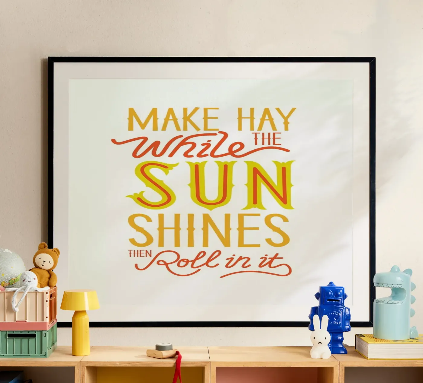 Hay poster van Chris Wharton