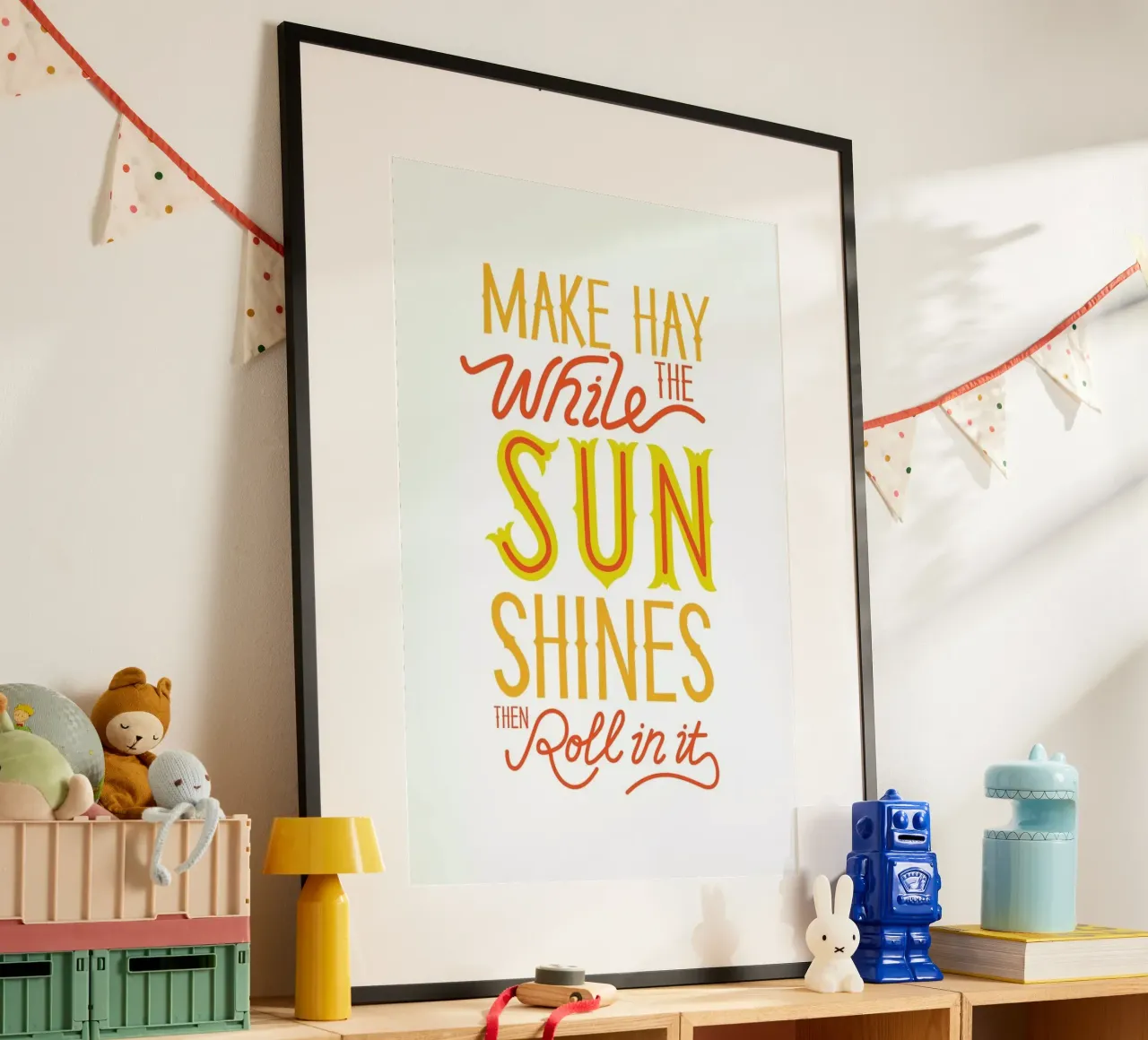 Hay poster con telaio in alluminio da Chris Wharton