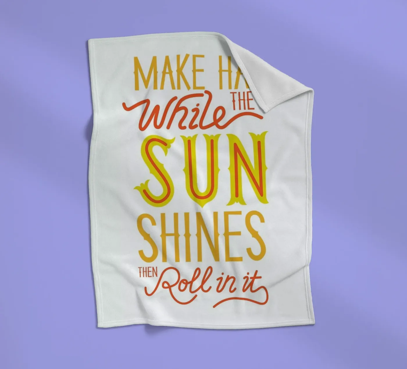 Hay fleecedeken van Chris Wharton