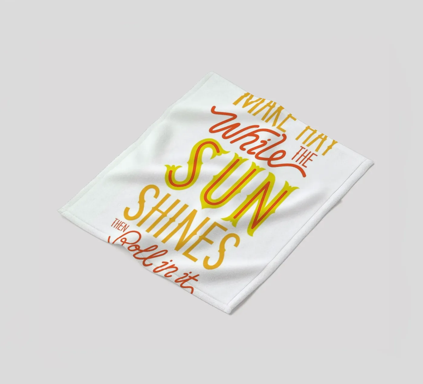 Hay fleecedeken van Chris Wharton