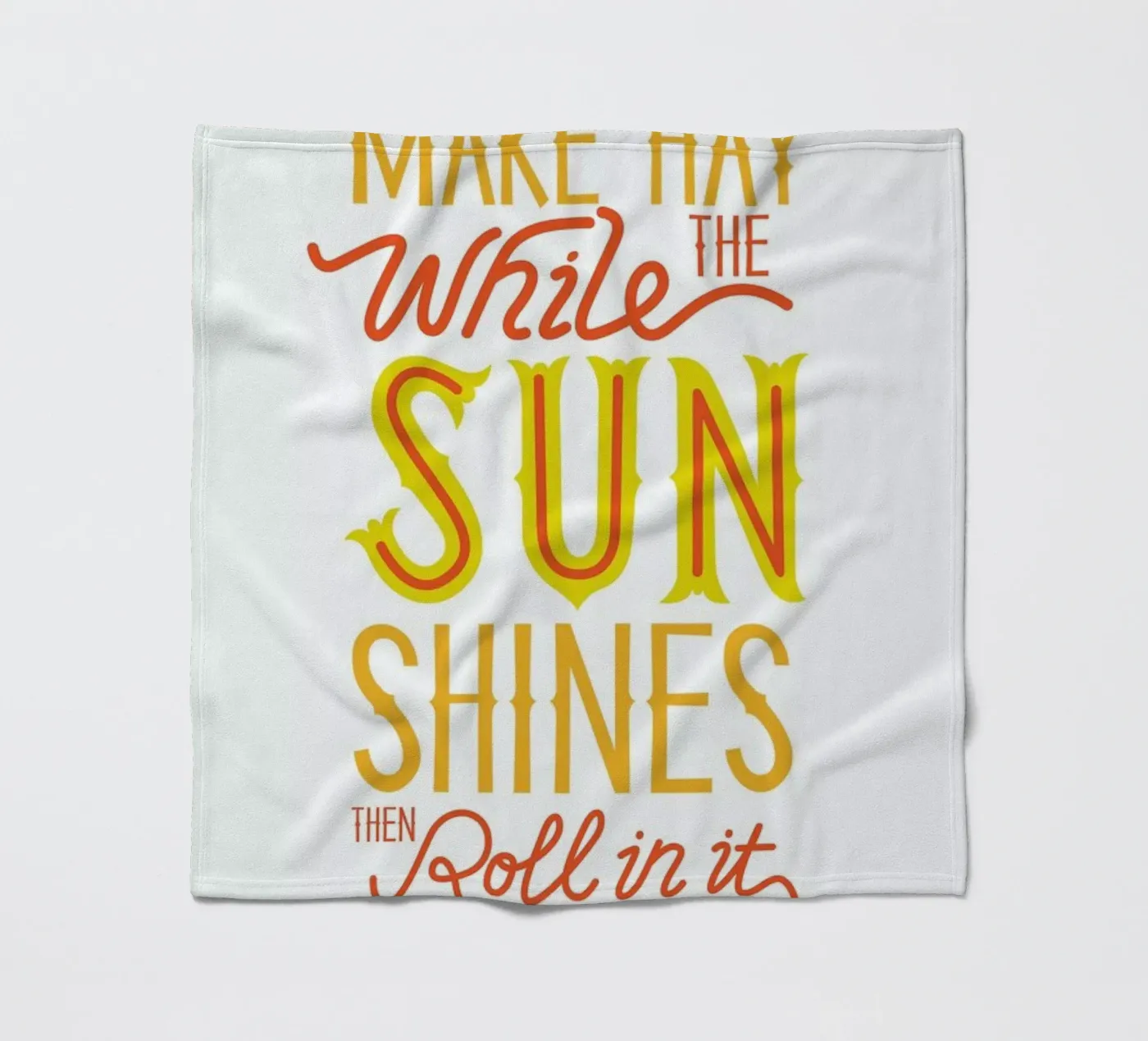 Hay fleecedeken van Chris Wharton