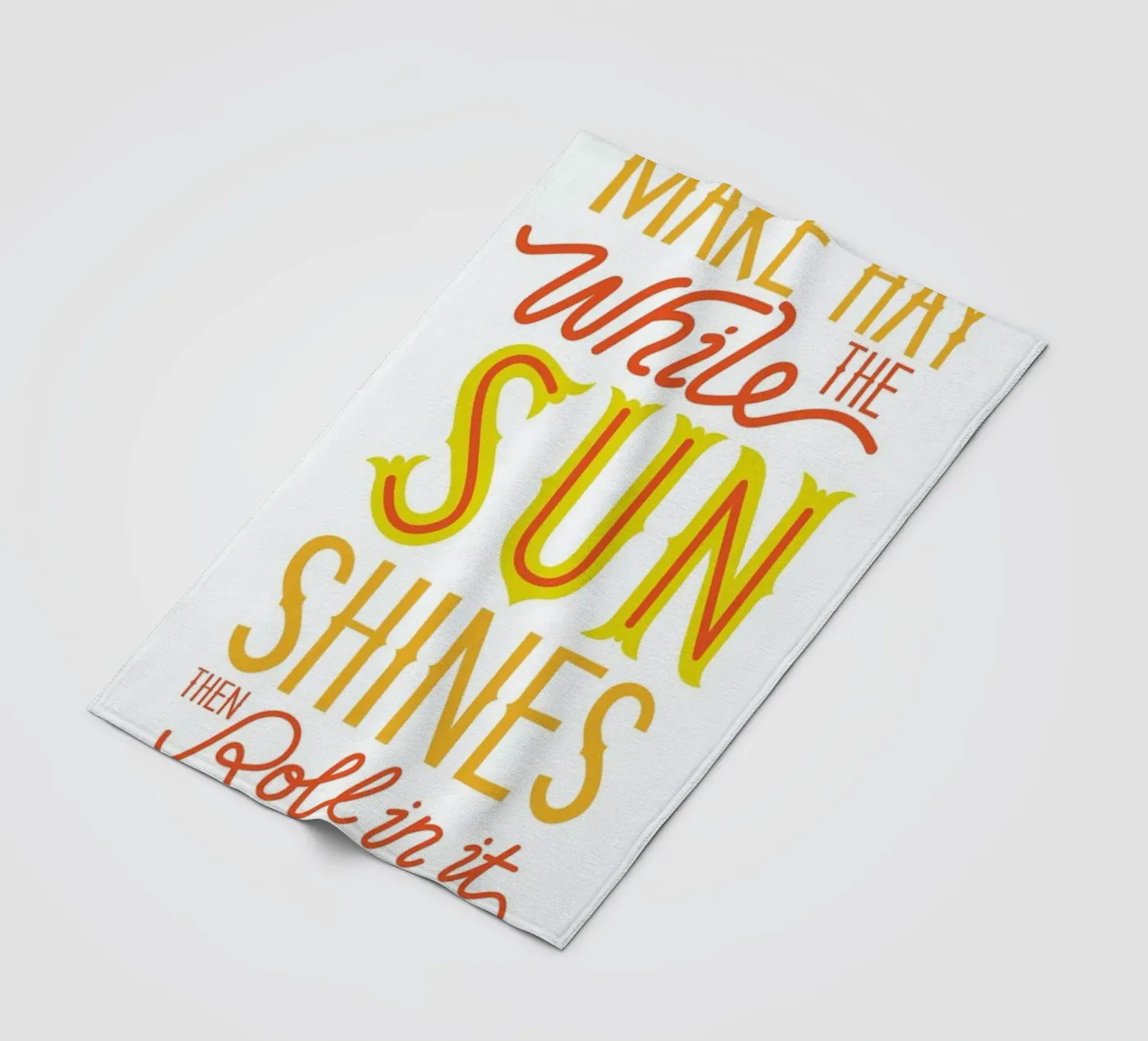 Hay fleecedeken van Chris Wharton