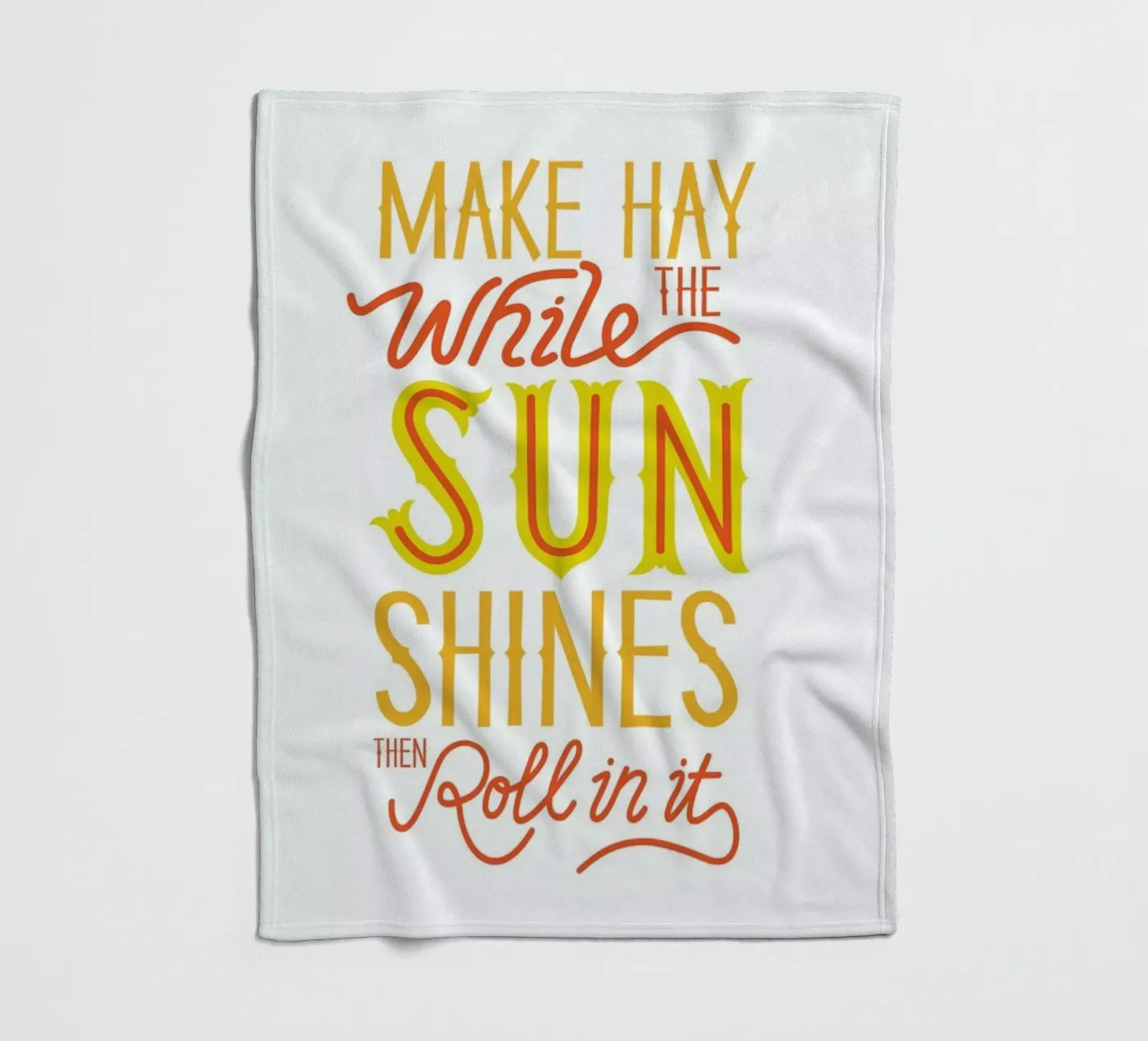 Hay fleecedeken van Chris Wharton