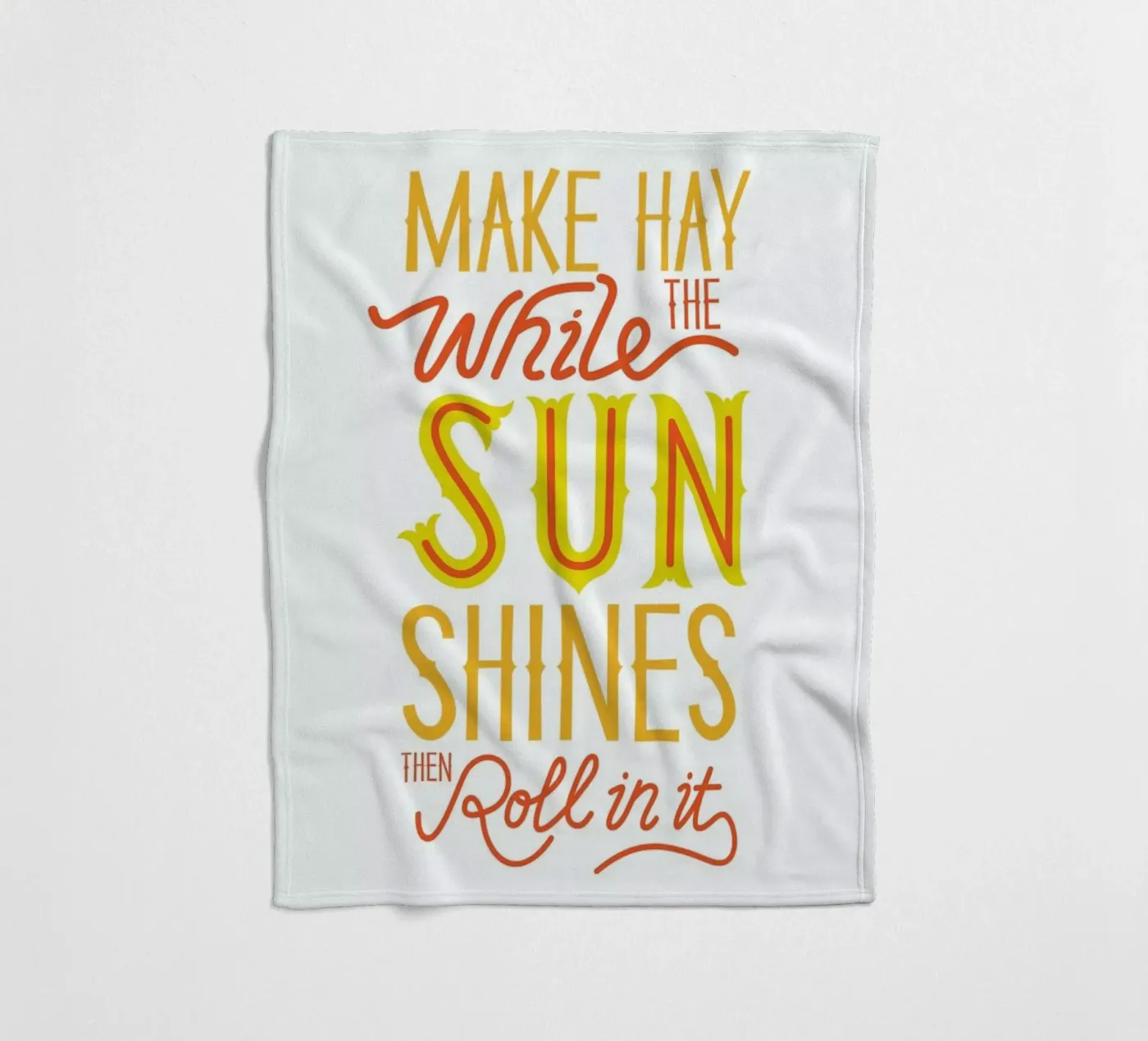 Hay fleecedeken van Chris Wharton