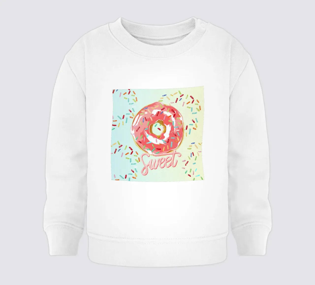 Doughnut felpa neonato da Kateřina Bažantová