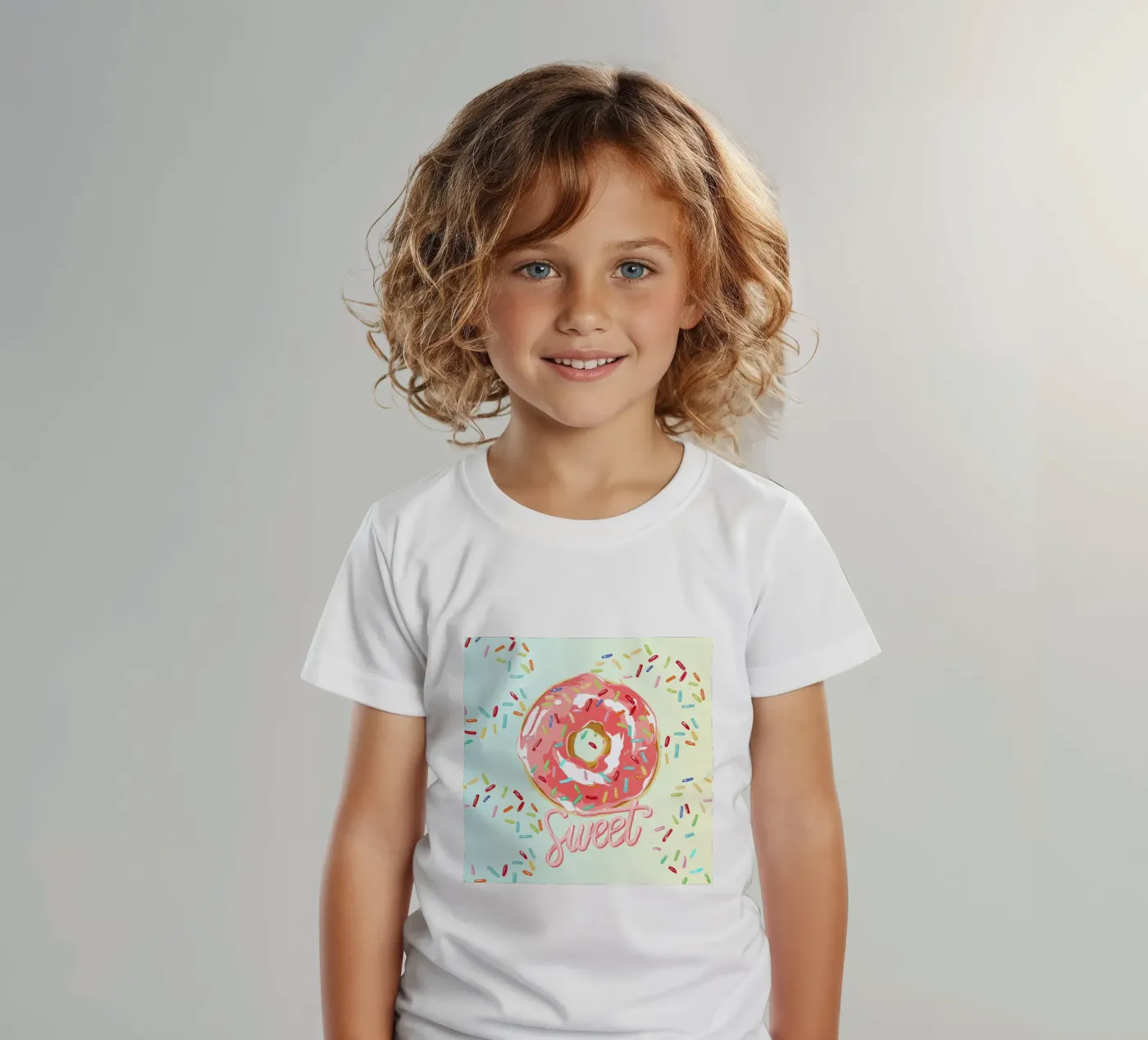 Doughnut t-shirt bambini da Kateřina Bažantová