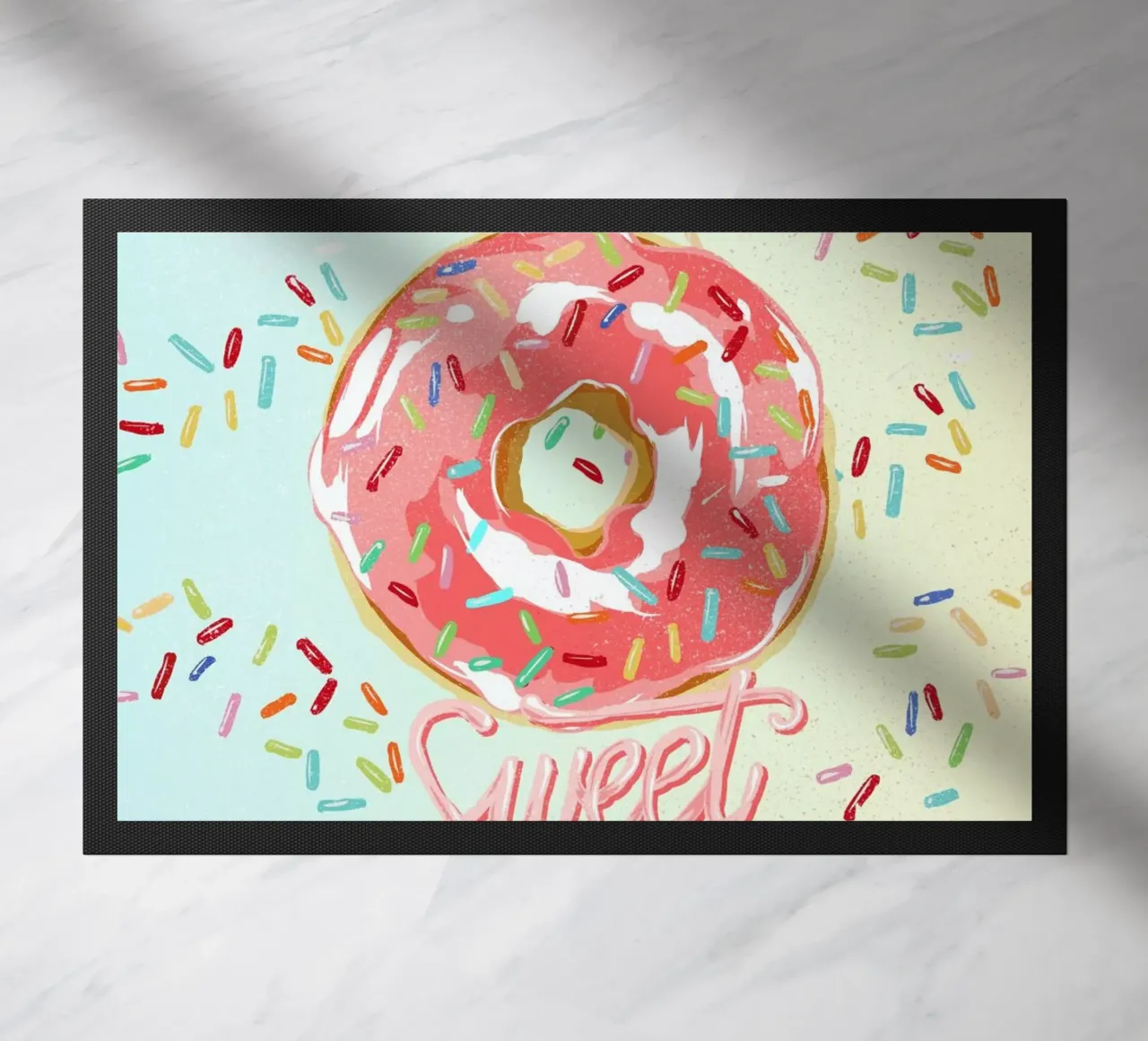 Doughnut deurmat van Kateřina Bažantová