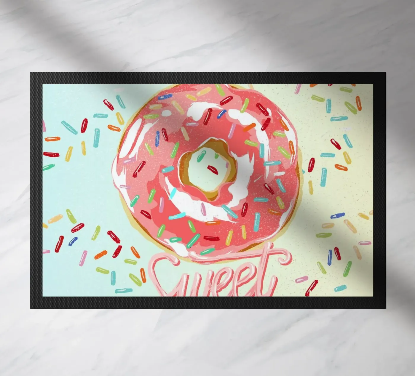 Doughnut deurmat van Kateřina Bažantová