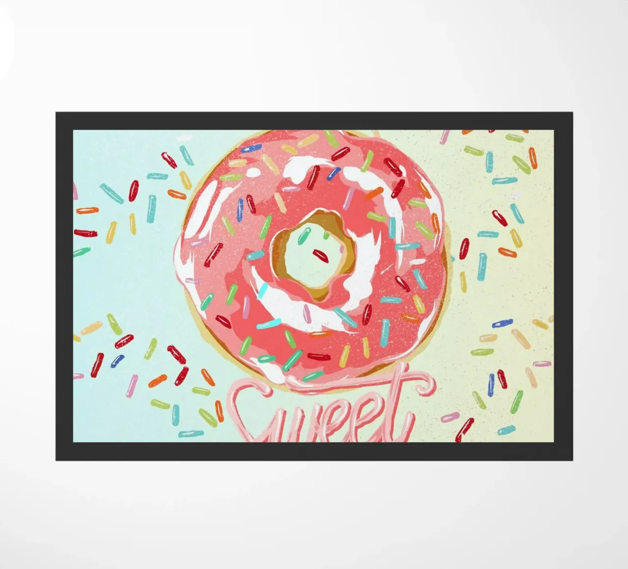 Doughnut deurmat van Kateřina Bažantová