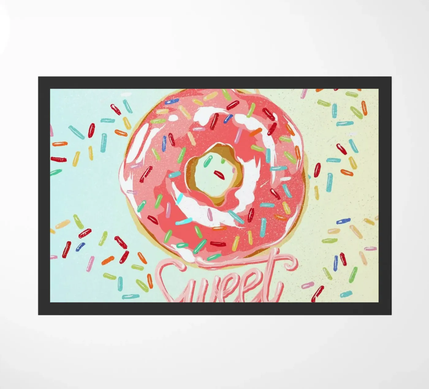 Doughnut deurmat van Kateřina Bažantová