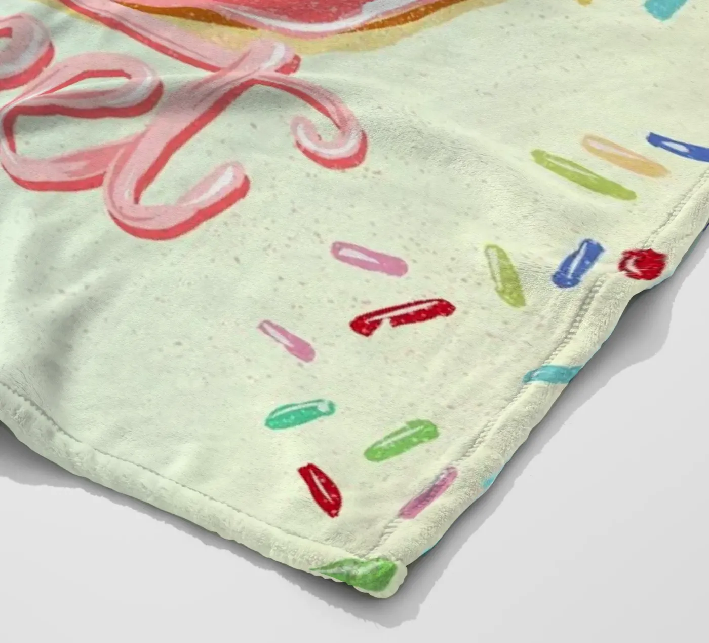 Doughnut Fleecedecke von Kateřina Bažantová