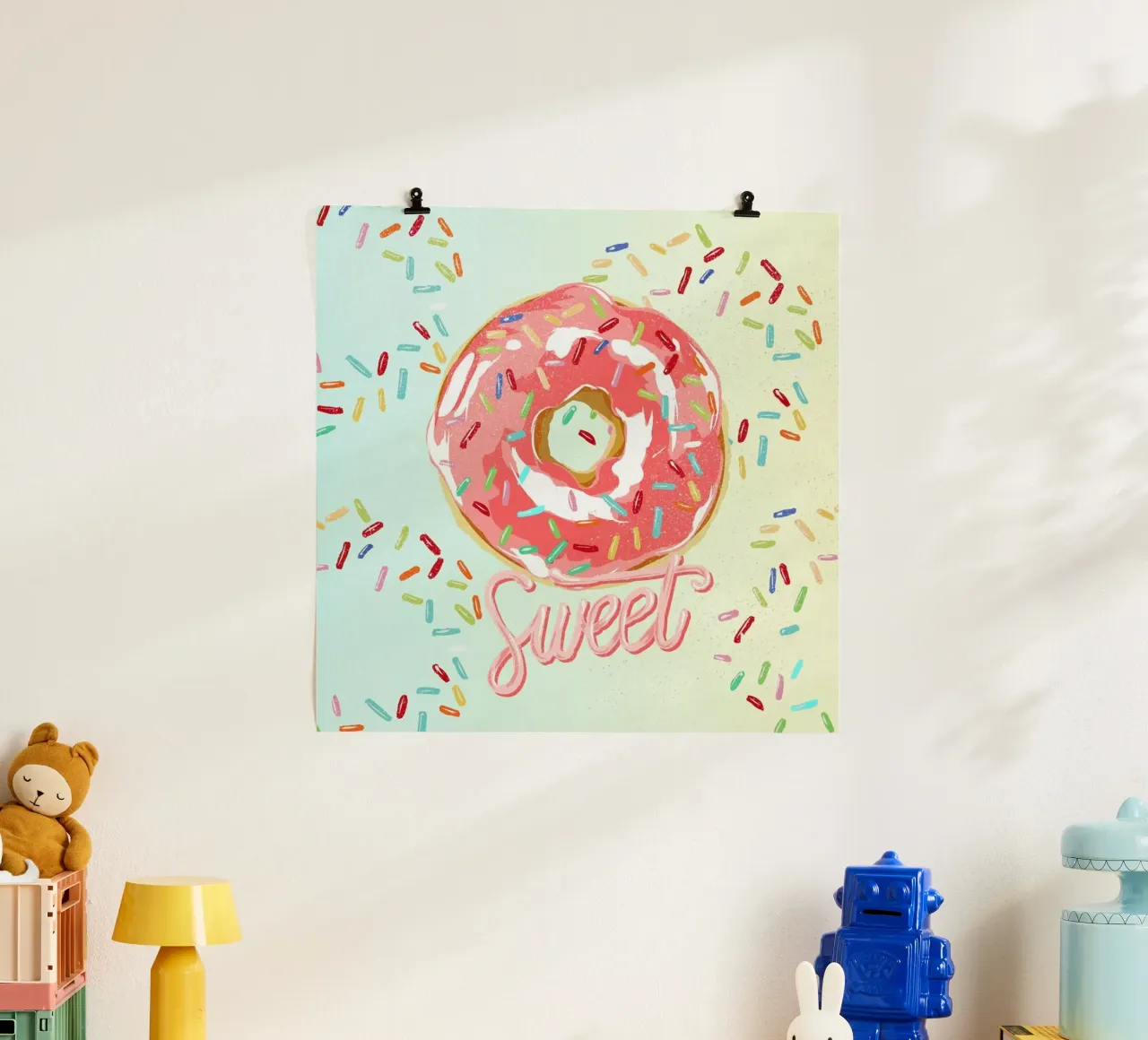 Doughnut poster van Kateřina Bažantová