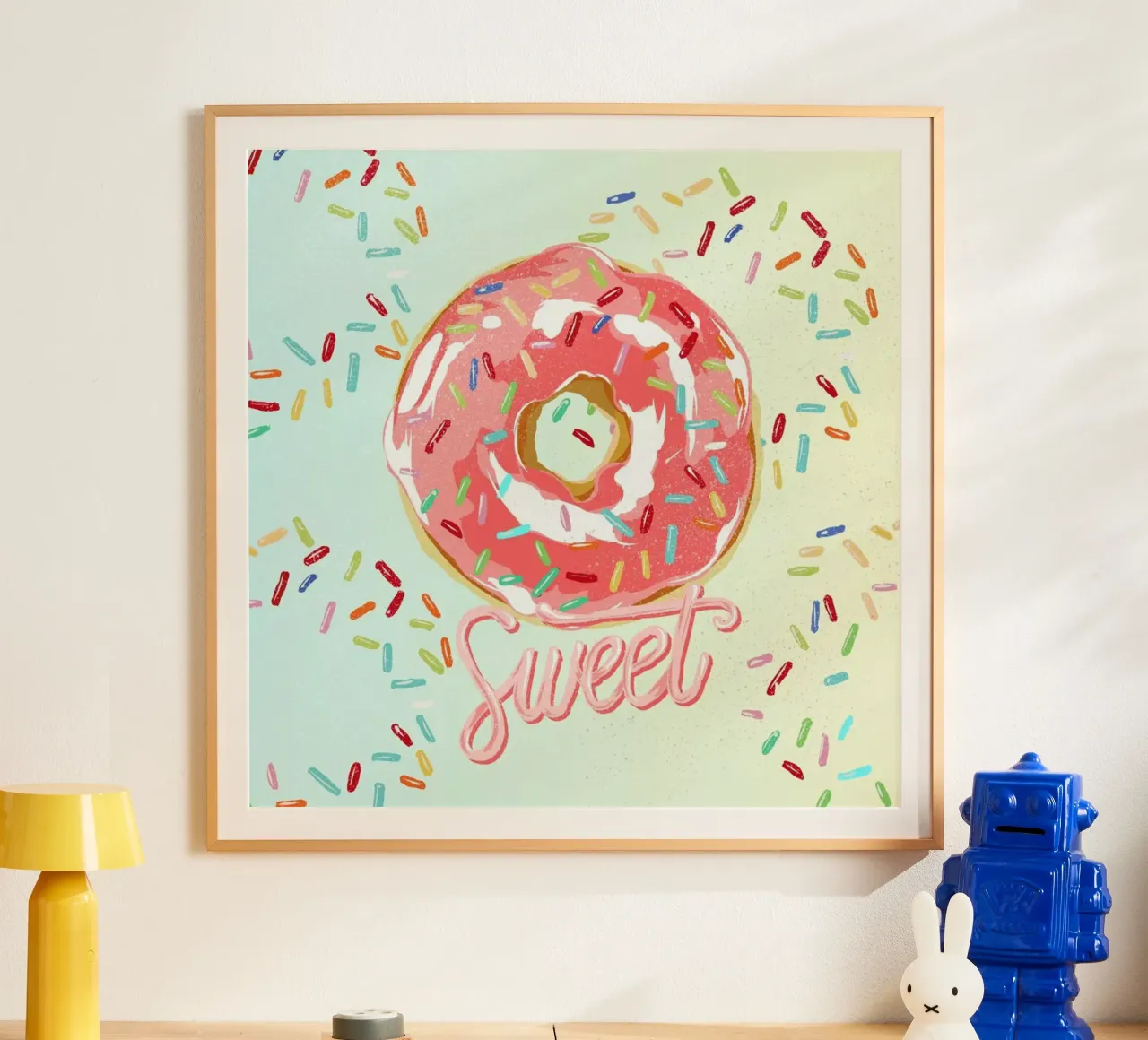 Doughnut poster van Kateřina Bažantová
