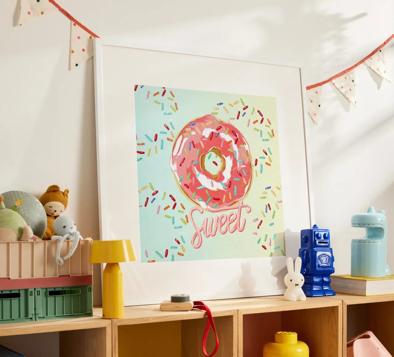 Doughnut poster van Kateřina Bažantová