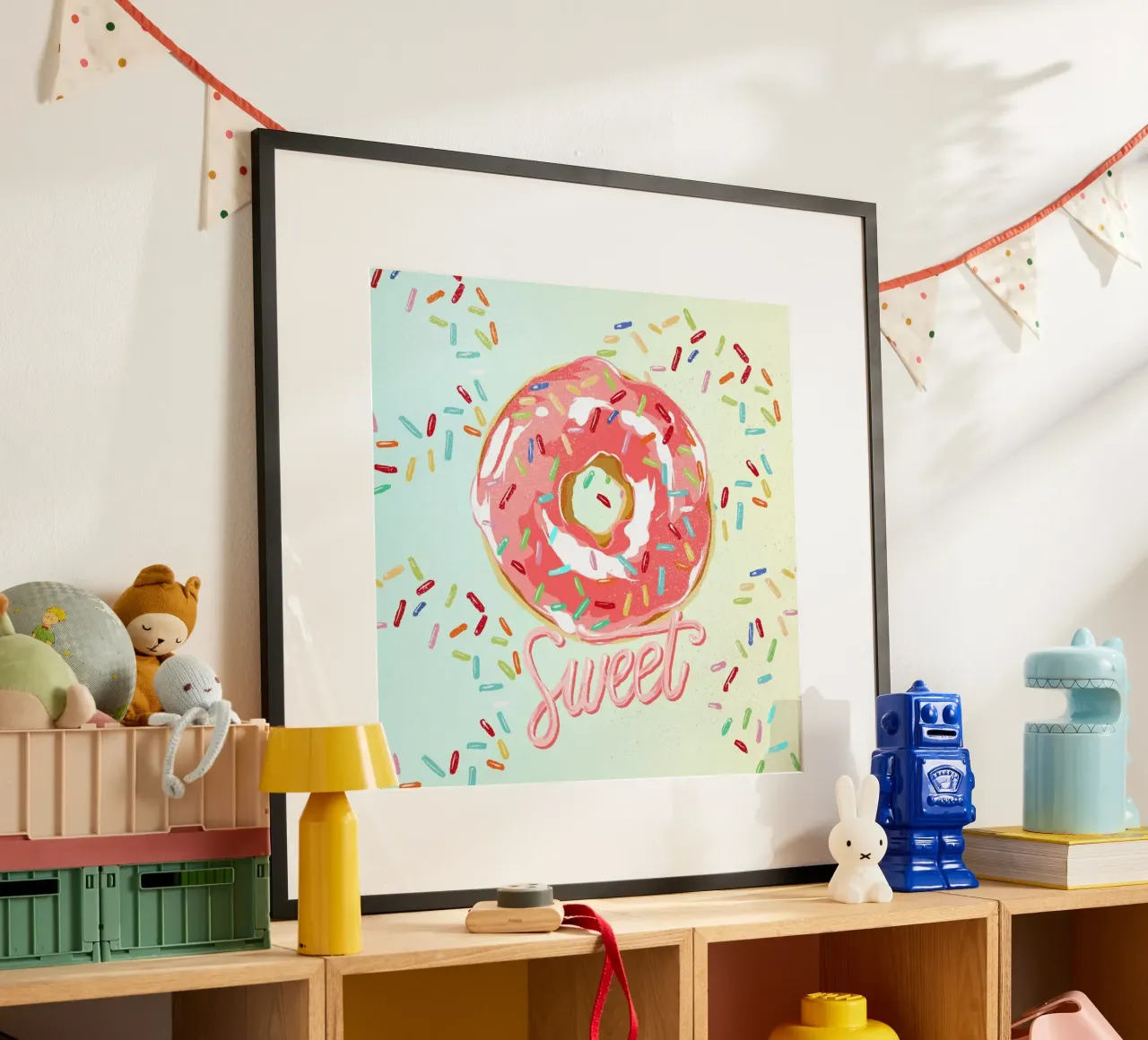 Doughnut poster van Kateřina Bažantová