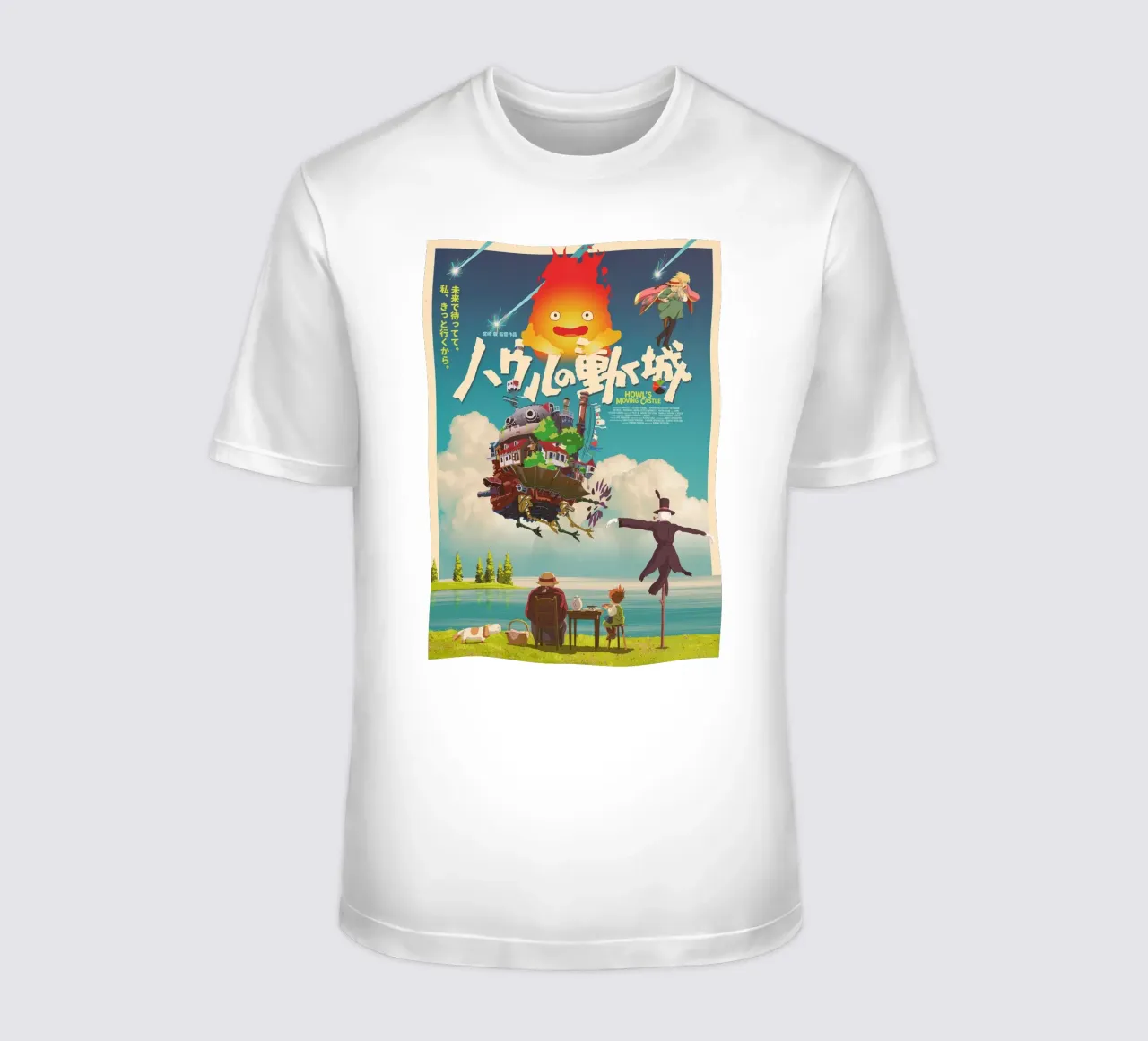 Howl’s Moving Castle t-shirt da Attaboy Dsgn