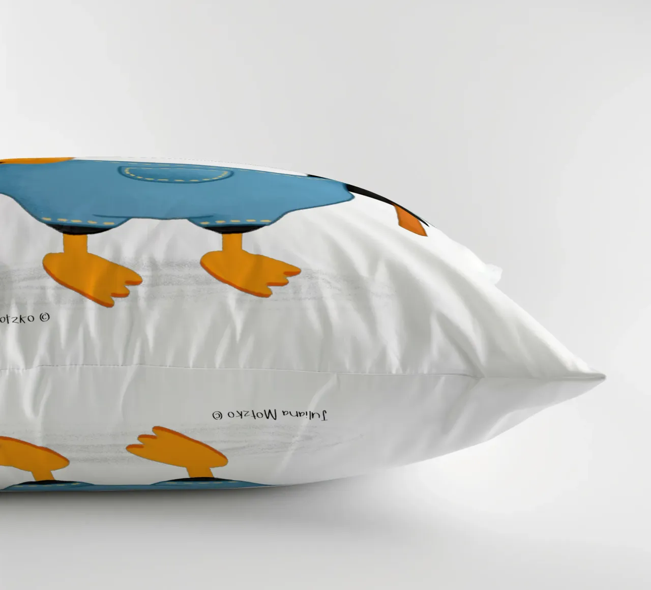 Agricoltore Pinguino cuscino da julianamotzko
