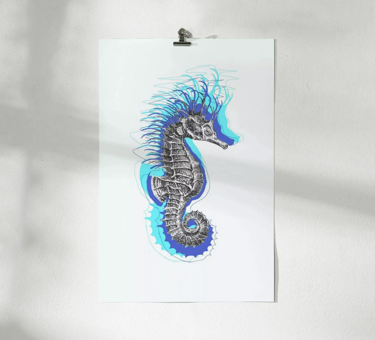 Seahorse poster by Rococco LA