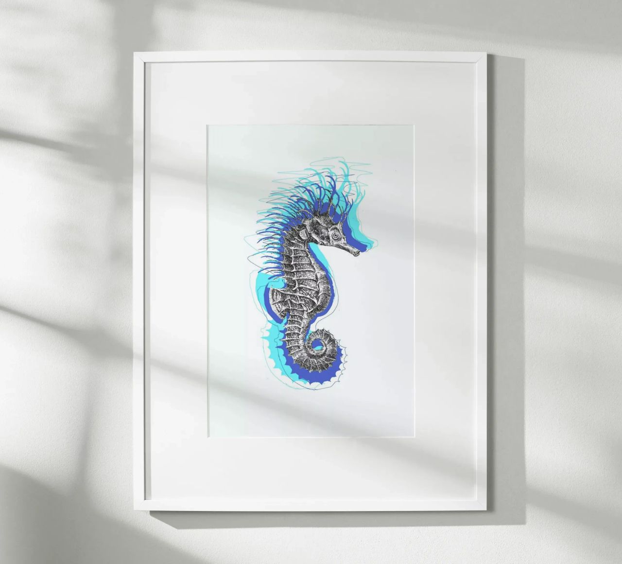 Seahorse poster by Rococco LA