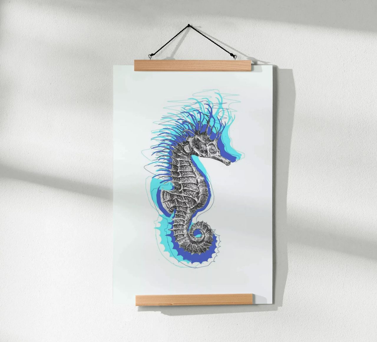 Seahorse poster by Rococco LA