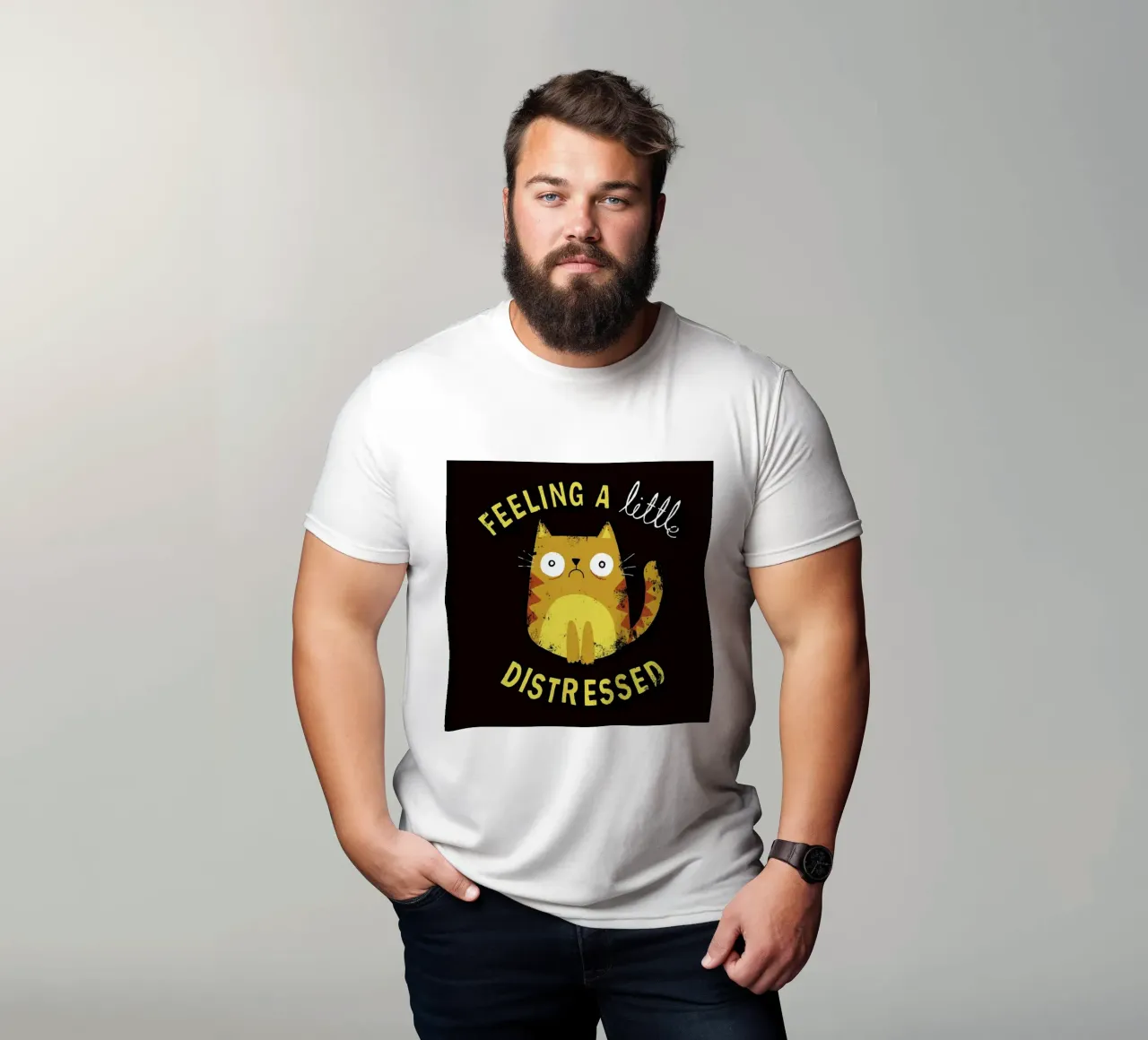 A Little Distressed t-shirt da DinoMike