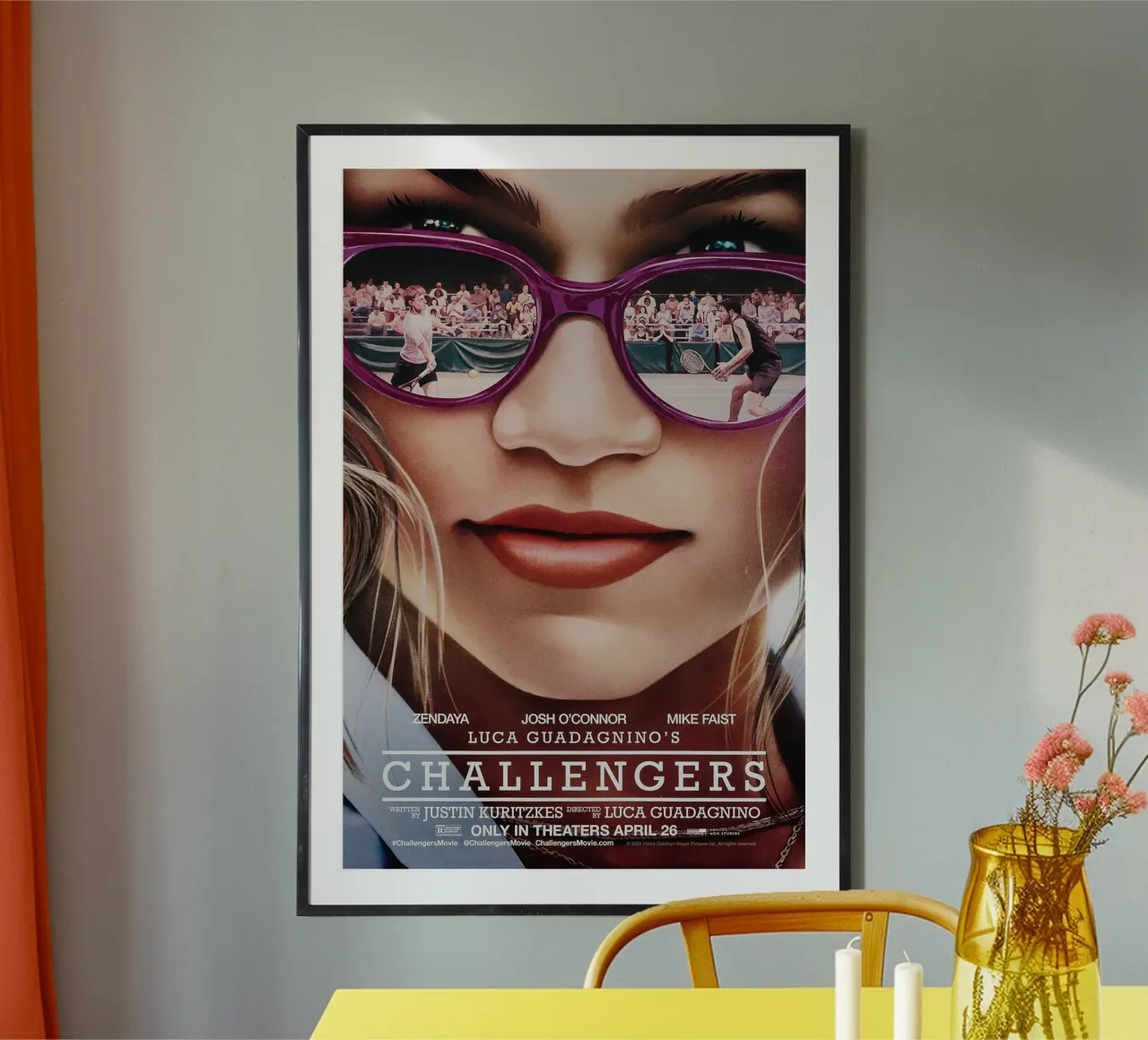 Challengers Movie poster da Attaboy Dsgn