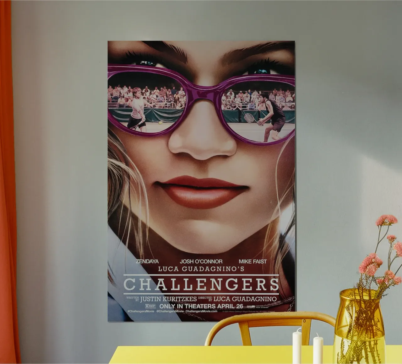 Challengers Movie poster da Attaboy Dsgn