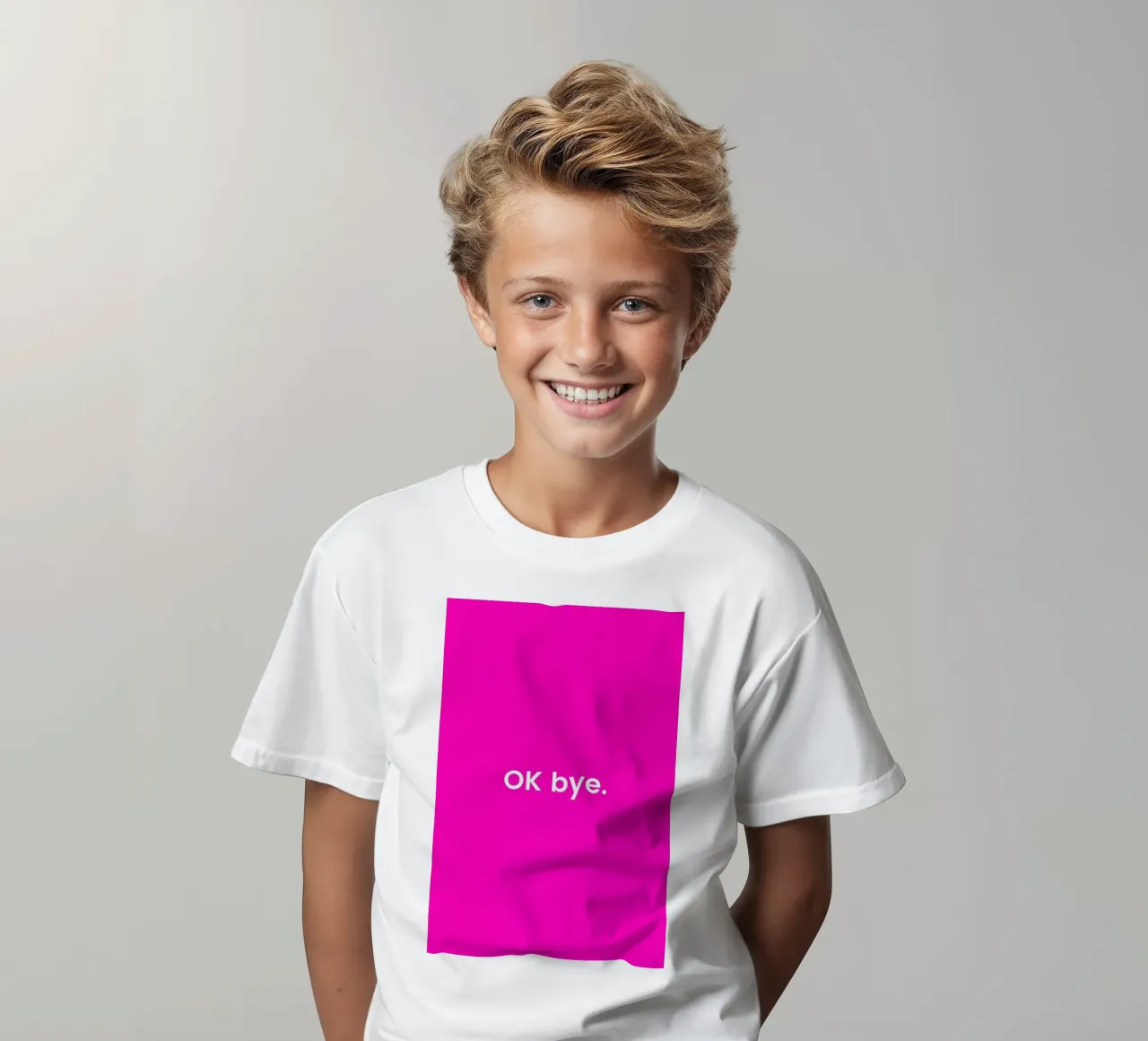 Bye t-shirt bambini da Studio One