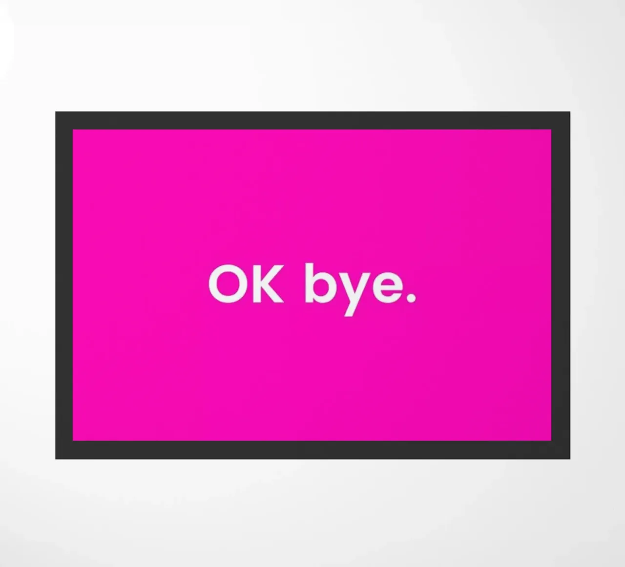 Bye deurmat van Studio One