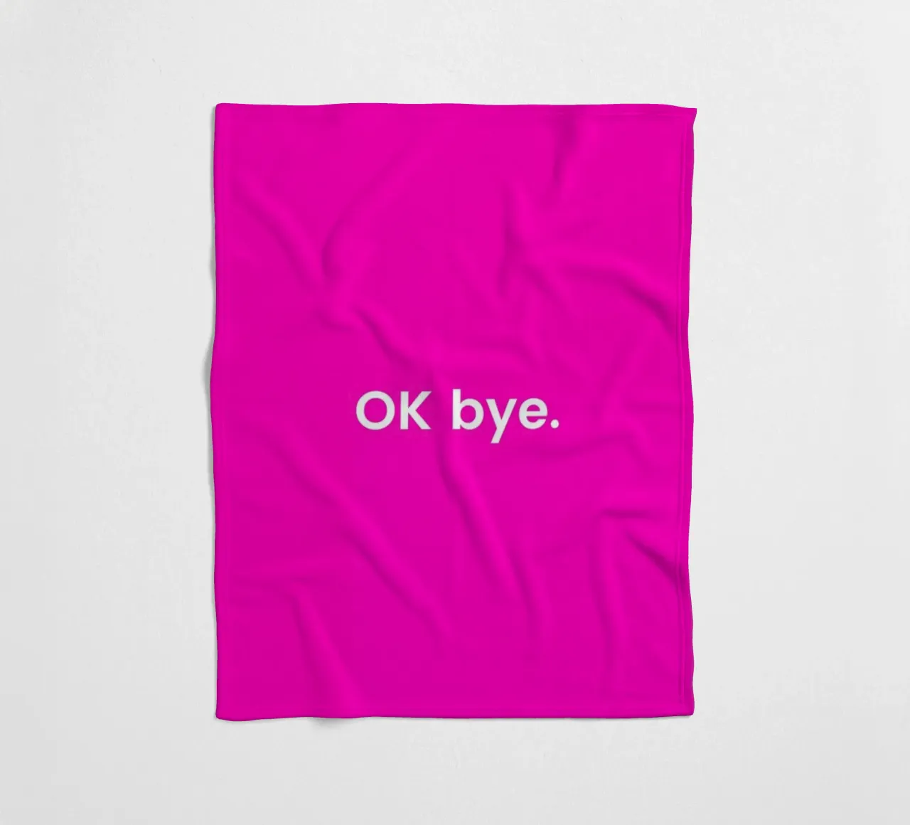 Bye fleecedeken van Studio One